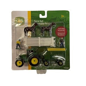 10pc toy farm set