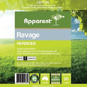 apparent herbicide Apparent Ravage 340 Mcpa/dicamba