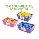 Bb Rectangle Feeder Plastic [sz:23cm Cr:blue] 