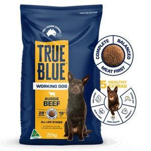 True Blue Working Dog Beef 20kg 