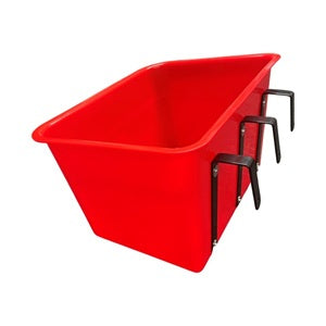 Eureka Large Square Feed Bin [cr:blue] 