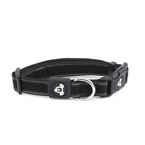 Dog Collar Reflective Mesh [sz:large Cr:red] 