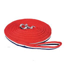 Nylon Lunge Lead Brite Red/white/blue 