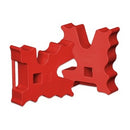 Agboss Cavaletti Jump Block Pair Red