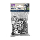Whites Panel Fixing Clips - Pk 50 