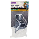 Whites Gudgeon And Hinge Set Round Post