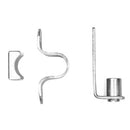 Whites Gudgeon And Hinge Set Flat Post