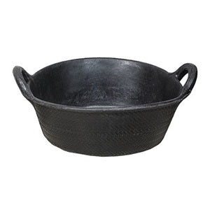 Bb Black Rubber Feedtrough 21lt 2 Handle