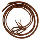 Reins Split Harness Leather Water Loops 1/2" X 7'