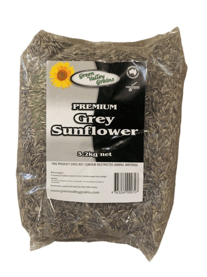 Gv Sunflower Seed Grey 3.2kg