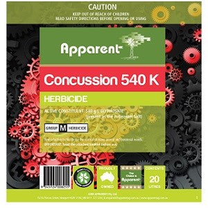 Apparent Concussion 540 Glyphosate