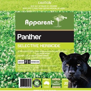  Apparent Panther 250g/L MCPA.25 g/L DIFLUFENICAN