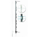 Plastic portable tread in post