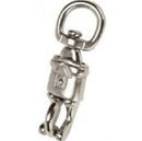 Chrome Roundeye Swivel Panic Clip