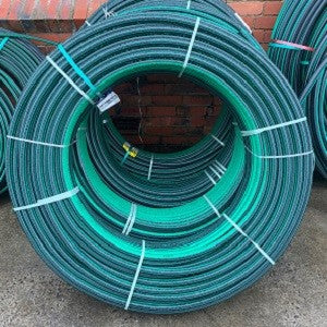 Poly pipe rural green