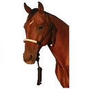 Laced Rope Halter & Lead Black