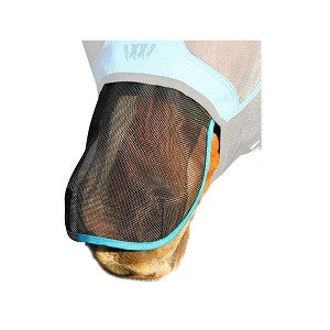 Nose protector for fly mask