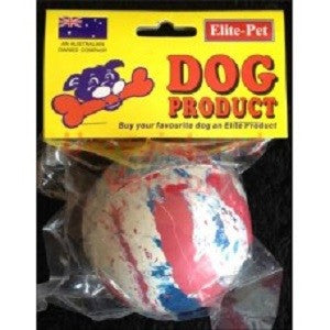 Rubber Ball Dog Toy