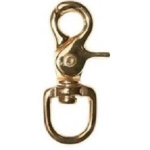 Brass Scissor Action Snap Hook