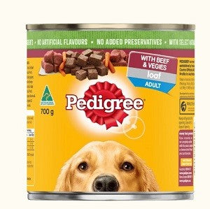 PEDIGREE DOG FOOD CAN
