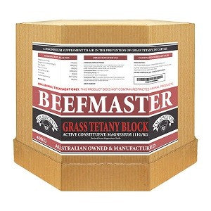 Beefmaster Grass Tetany Block