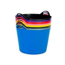 PLASTIC FEED BUCKET BLUE