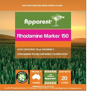 Apparent Rhodamine 150 Marker Dye