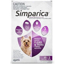 Simparica For Dogs Chews 3 Pack